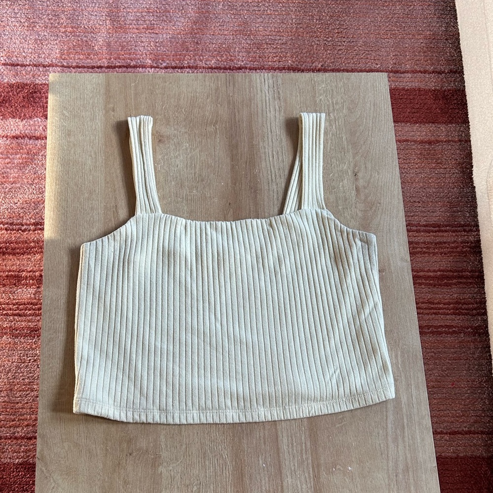 Yellow American Eagle Tank Top